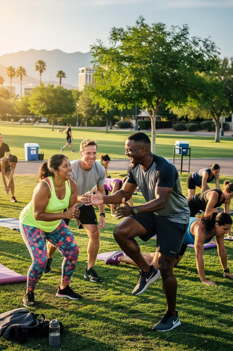 Community members enjoying music at a local venue.